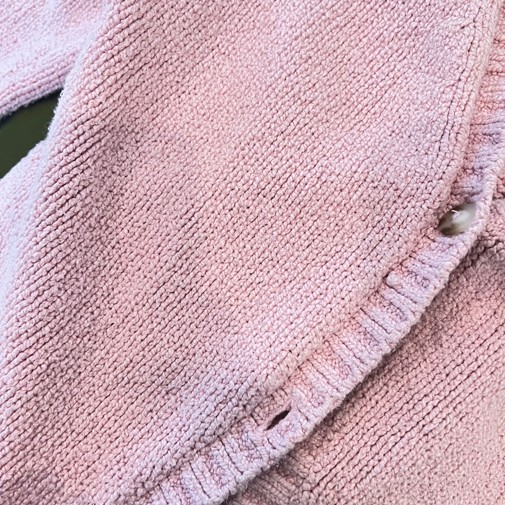 Pink Knit Cardigan - Picture 3 of 3